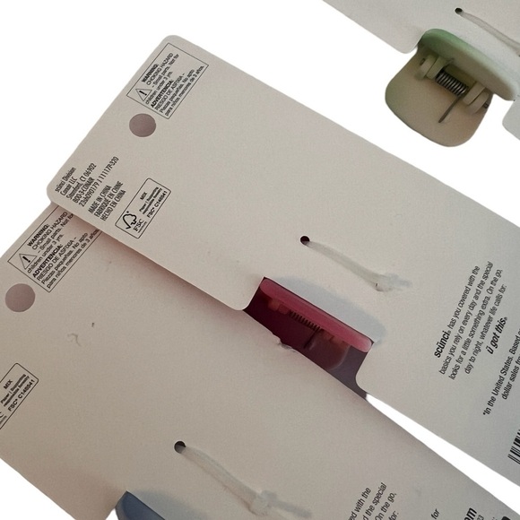 Scunci By Conair Ombre Hair Claw Clip Ponytail Bundle 3 - Picture 5 of 5